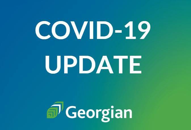 COVID-19 Update and the Georgian College logo