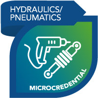 Hydraulics Pneumatics digital badge