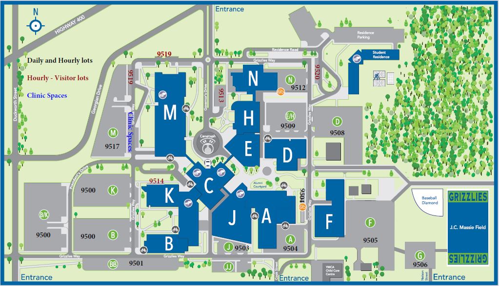 Barrie-Campus-Map