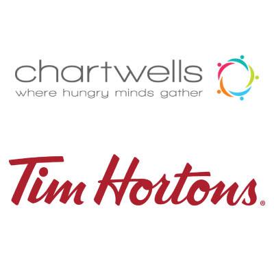 Chartwells and Tim Hortons Logos