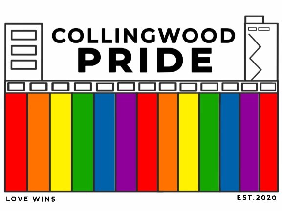 Collingwood Pride logo 