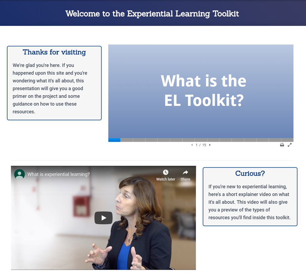 Image link to the EL Toolkit website