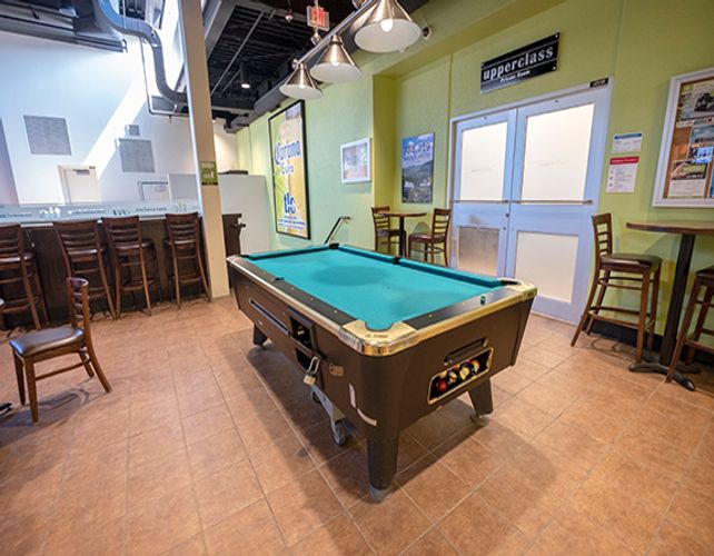First-class pool table Barrie Campus