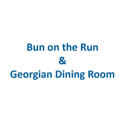 Bun on the run and Georgian Dining Room Logos