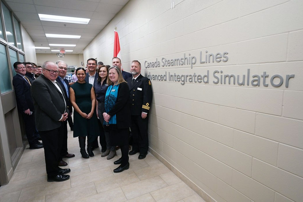 New state-of-the-art marine simulator unveiled in Owen Sound thanks to donation from Canada Steamship Lines