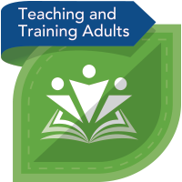 Teaching and Training Adults microcredential digital badge
