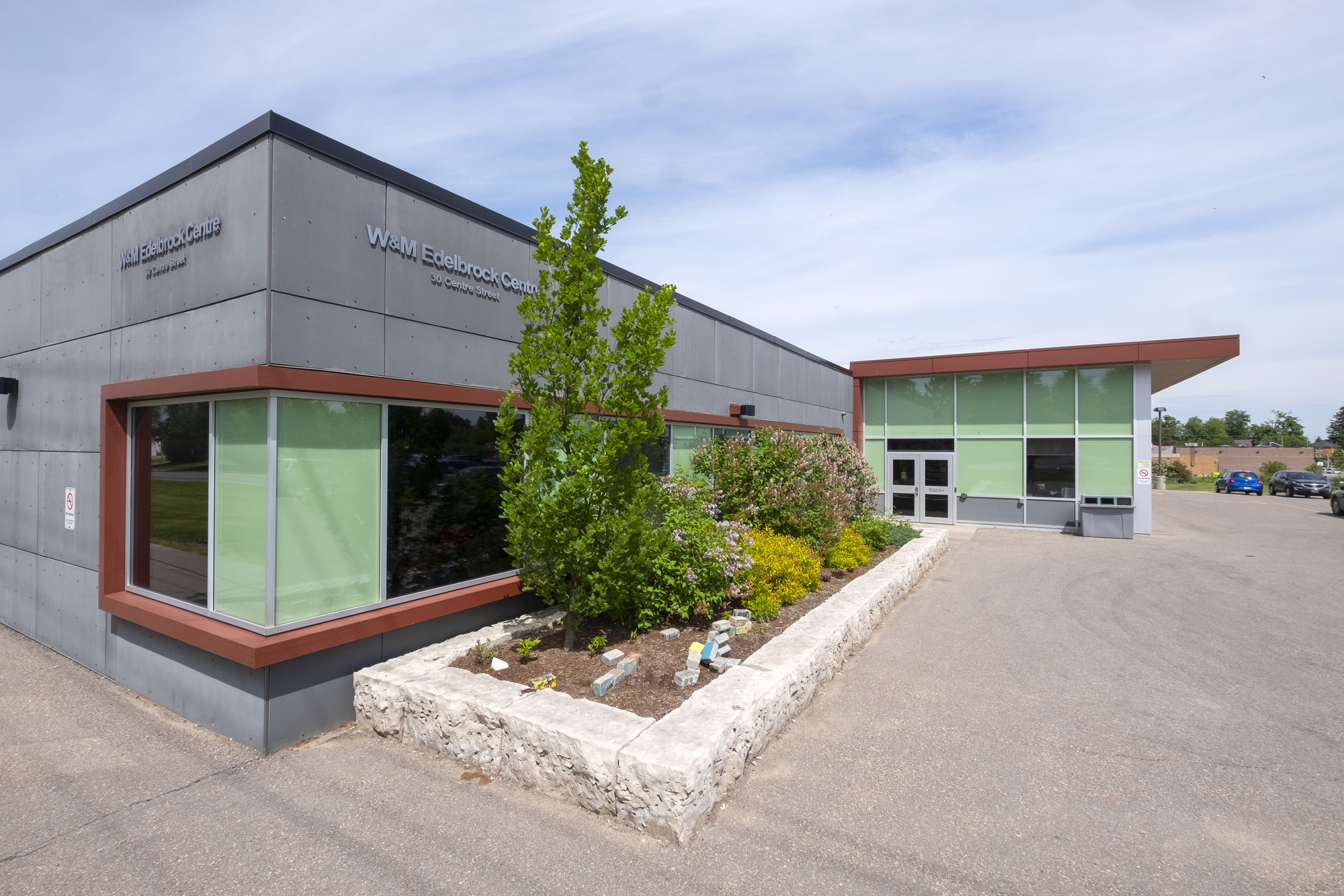 Orangeville Campus building from the outside