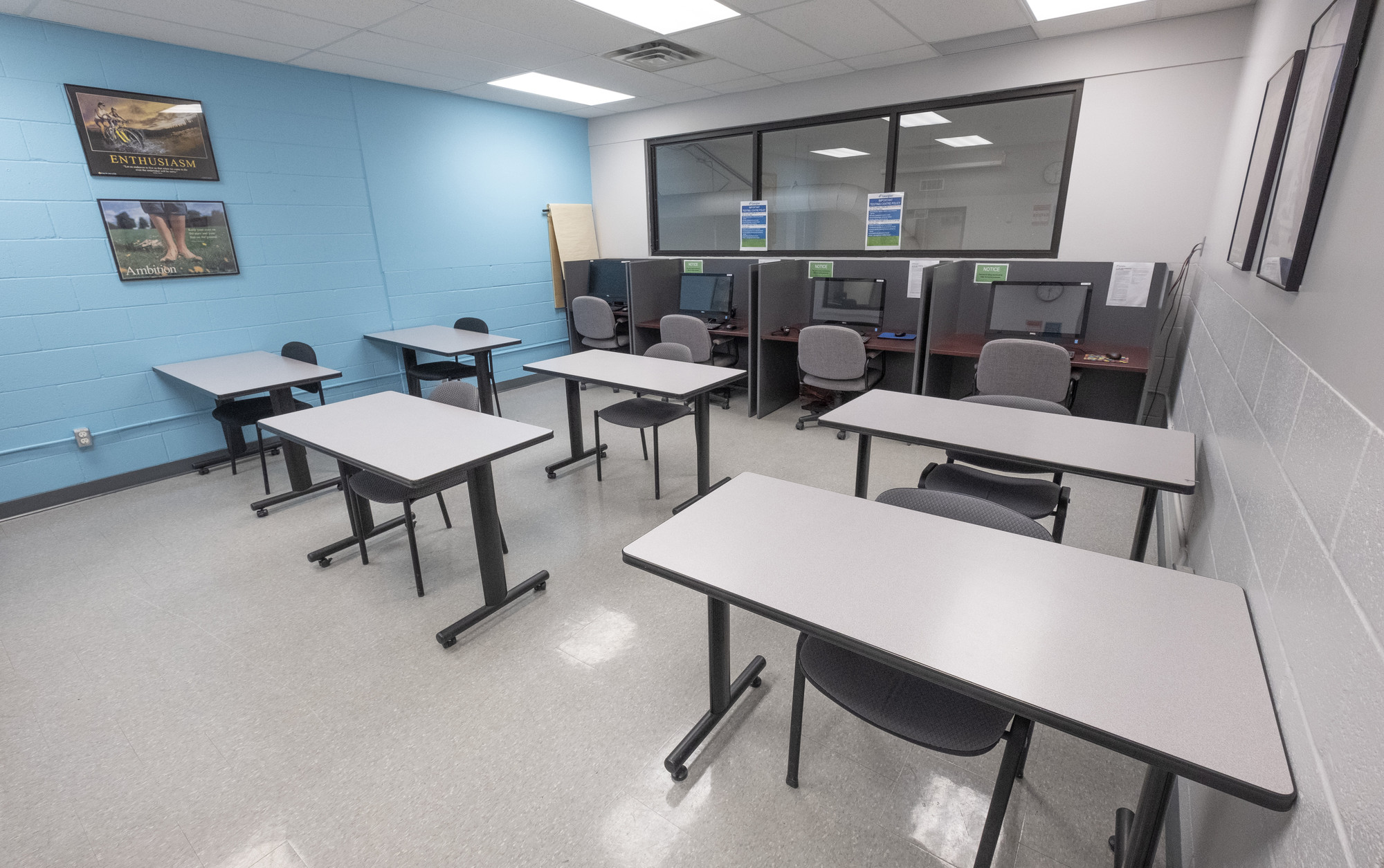 Classroom at the Orangeville Campus