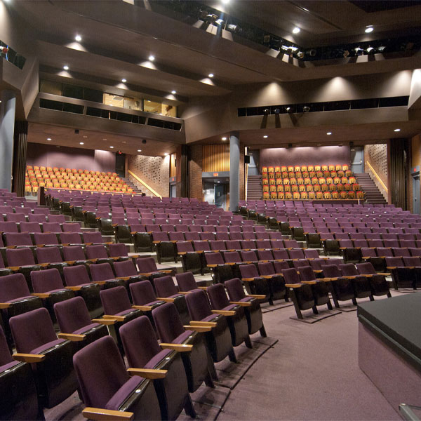 Conference and Event Services - an empty auditorium at Georgian College