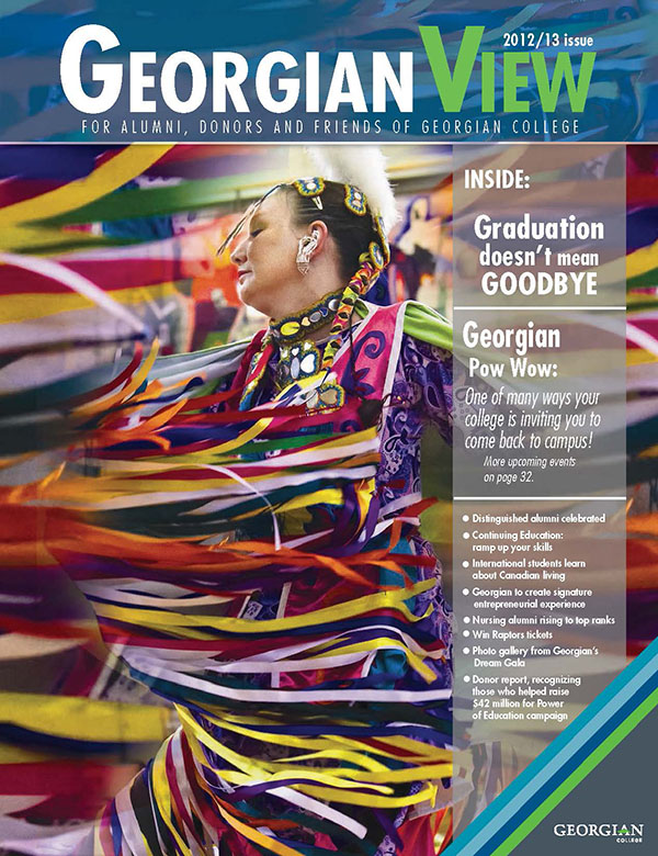 GeorgianView magazine, 2012/13 issue cover page
