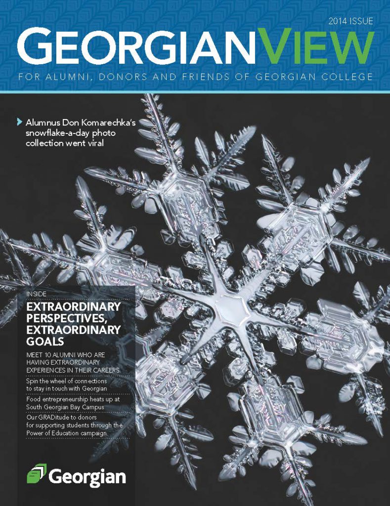 GeorgianView magazine, 2014 issue cover page