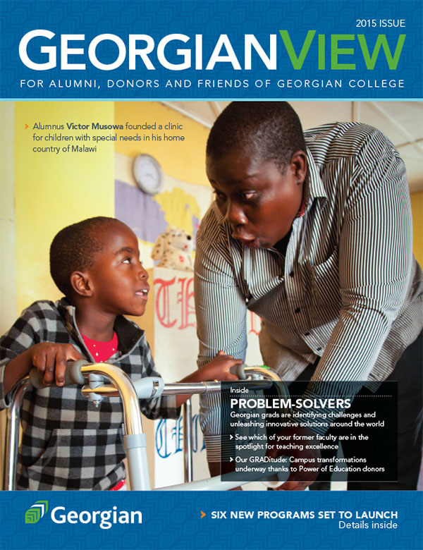 GeorgianView magazine, 2015 issue cover page