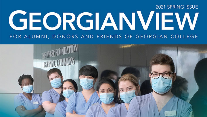 GeorgianView 2021 Spring issue cover