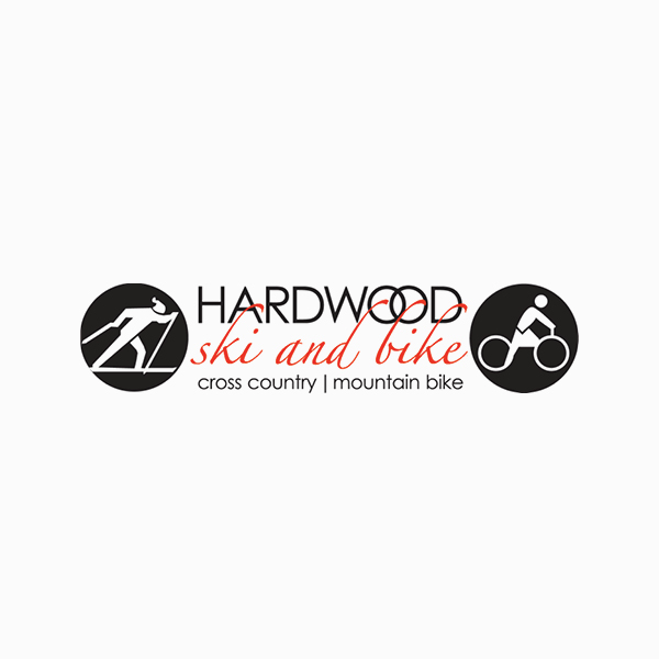 Hardwood Ski and Bike: cross country, mountain bike logo