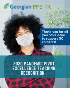 Pandemic Pivot Excellence – Teaching Recognition (PPE-TR)