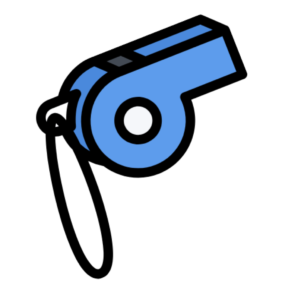graphic of whistle