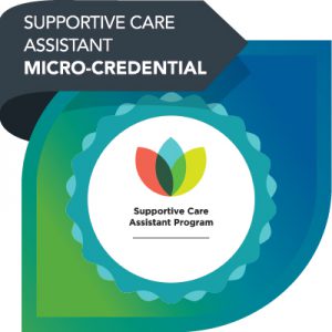 Supportive Care Assistant micro-credential