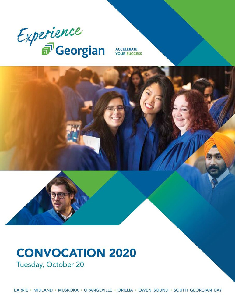 Georgian College fall 2020 convocation guide