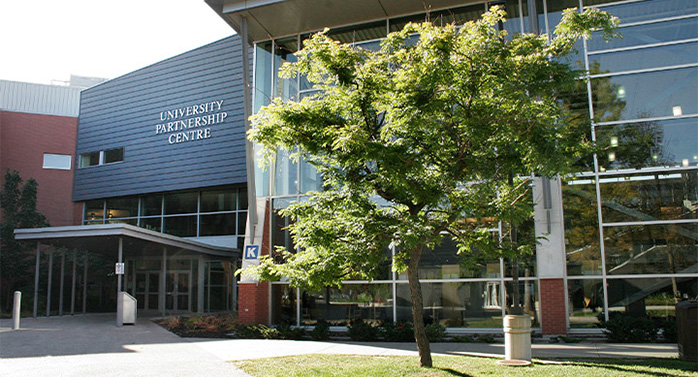 University Partnership Centre (K building) at the Georgian College Barrie Campus