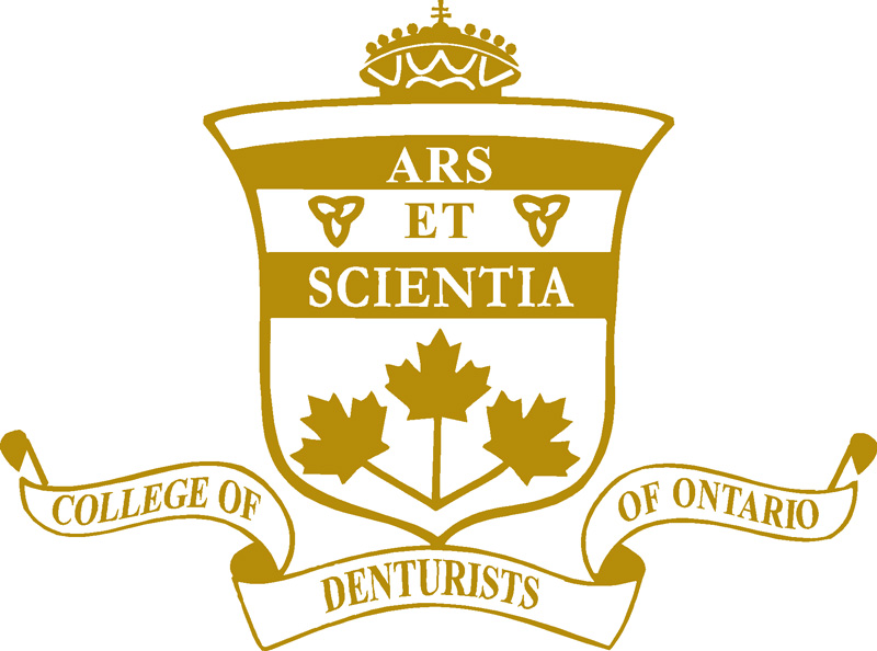 College of Denturists of Ontario logo