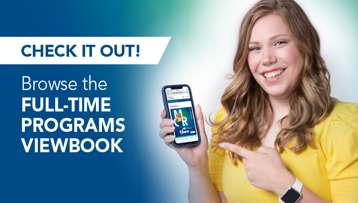 Check it out! Browse the full-time programs viewbook