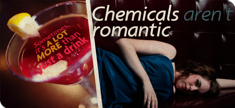 chemicals aren't romantic, female unconscious on floor