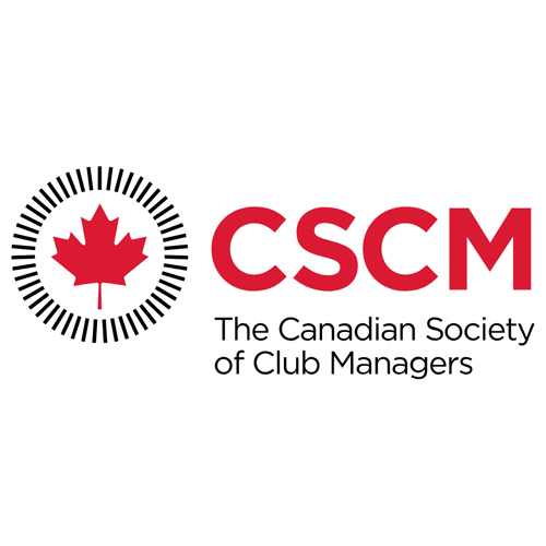 The Canadian Society of Club Managers (CSCM) logo