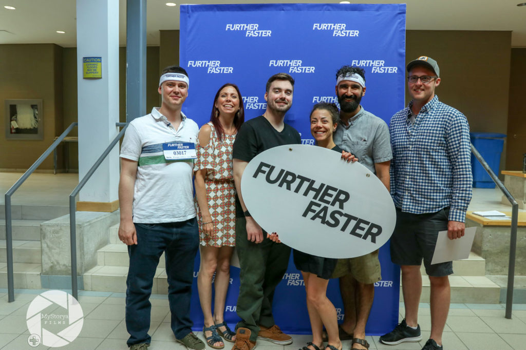 Group photo from Further Faster competition