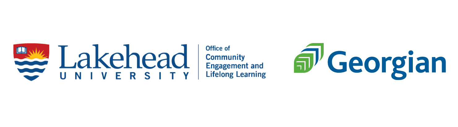 lakehead university and Georgian College logos