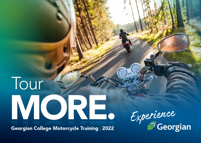 Tour MORE. Georgian College Motorcycle Training 2022.