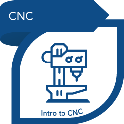 RapidSkills CNC micro-credential: Intro to CNC module badge
