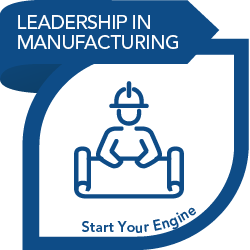 RapidSkills: Leadership in Manufacturing micro-certificate - Start Your Engine module badge